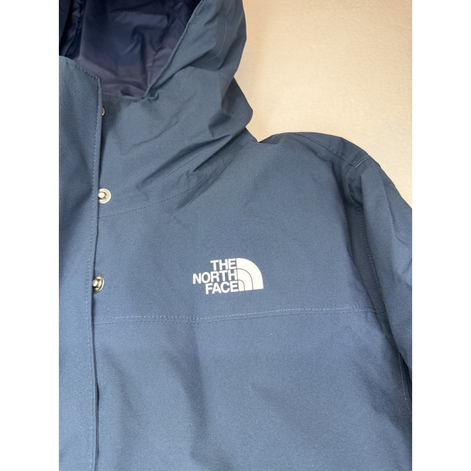 The North Face Womens Sequoia Triclimate Down Parka Jacket Navy Medium Nwt $350 — image 2 of 8